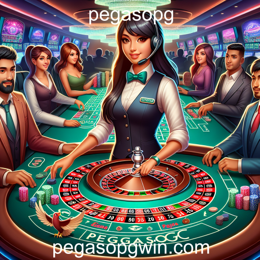 A Revolução dos Jogos Ao Vivo no pegasopg